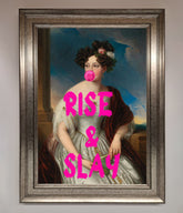 Rise And Slay Framed Wall Art