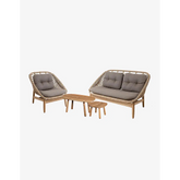 Rustam Modern Outdoor Patio Set Outdoor Sofa Set