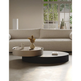 Sandoval Low Coffee Table Set With Storage Wood - coffee table