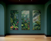 Vibrant Jungle Tapestry