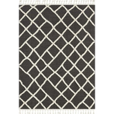 Scandi Indoor Rug Anthracite & White - 80X150 cm - Rugs