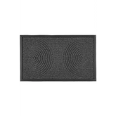Scraper Doormat in Black - Geometric / 45X75 cm - Doormat