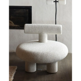 T Shapte Sheep Armchair, Cashmere wool| DC Concept