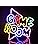 Neon pink and purple come room game room neon sign made of acrylic led light for bedroom bar and party wall decor