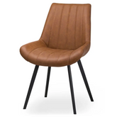 Skandi Dining chair - Faux Leather - Dining Chair