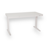Smart Electric Height Adjustable Desk White (Glass Top) – Purus Life