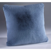 Soft Blue Faux Fur Cushion - Cushion