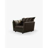 Sorrento Sofa - Chair Black - Sofa