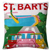 St. Barts Needlepoint Cushion