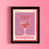 Strawberry Daiquiri Breeze Print