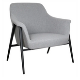 Tence Armchair - Light Grey - Arm Chair