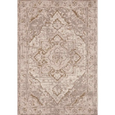Terrain Designer Shortpile Rug – Medallion Design - 80X120 cm / Brown - Rugs