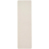 Textured Washable Mat and Runner Plain - 67X230 cm / Ivory - Rugs