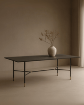 Bofo Dining Table 220 - Black Oak