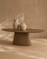 Tavamo Dining Table - Oval - Walnut