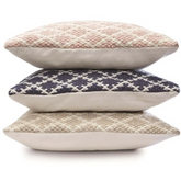 Trellis Design Woven Cushion - Home Accessories