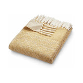 Trellis Design Woven Throw - Gold - Home Accessories