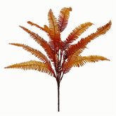 High-Quality Autumn Fern Bush - 55cm - Lifelike Artificial Plant