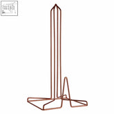 Copper finish kitchen roll holder with sleek minimalist design perfect for any kitchen roll storage needs
