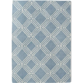 Vienna Blue Geometric Rug - Rugs