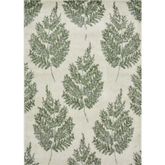 Villa Green Floral Rug - 120X170 cm - Rugs
