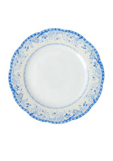 Virginia Blue and White Dinner Plates - Set of 4
