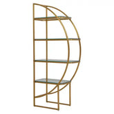 Vogue Right Half Moon Shelf Unit - shelf unit