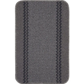 Washable Bordered Dark Grey Rug | 116D - 50X80 cm - Rugs