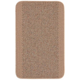 Washable Designer Bordered Beige Rug | 110B - 57X90 cm - Rugs