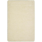 Washable Ghost Ivory Shaggy Rug - 60X100 cm - Rugs