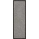 Washable Mat and Runners Stripe Design - 67X200 cm / Dark Grey - Rugs