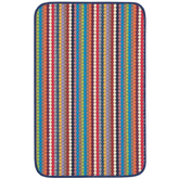 Washable Multicolour Stripe Mats| 111 - Multicolour / 57X90 cm - Doormat