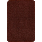 Washable Ox Red Shaggy Rug - 60X100 cm - Rugs