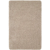 Washable Stone Shaggy Rug - 60X100 cm - Rugs