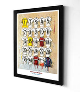 West Ham European Champions A3 Print – Hammers Wall Art