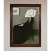Whistlers Mother Framed Wall Art - A3 (29.7 x 42 cm) / Walnut - Framed Print