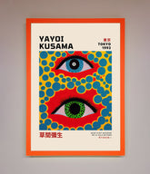 Yayoi Kusama Eyes 1993 Framed Print