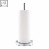 Zack cuna premium stainless steel kitchen roll holder with sleek minimalist design and white kitchen roll