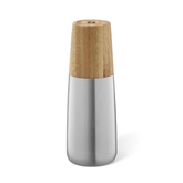 Zack Bevo Premium Bamboo & Stainless Steel Salt Mill - Eco-Luxury Kitchen Essential