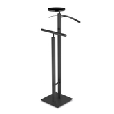 Zack Atacio Powder Coated Black Stainless Steel Clothes Butler 50636