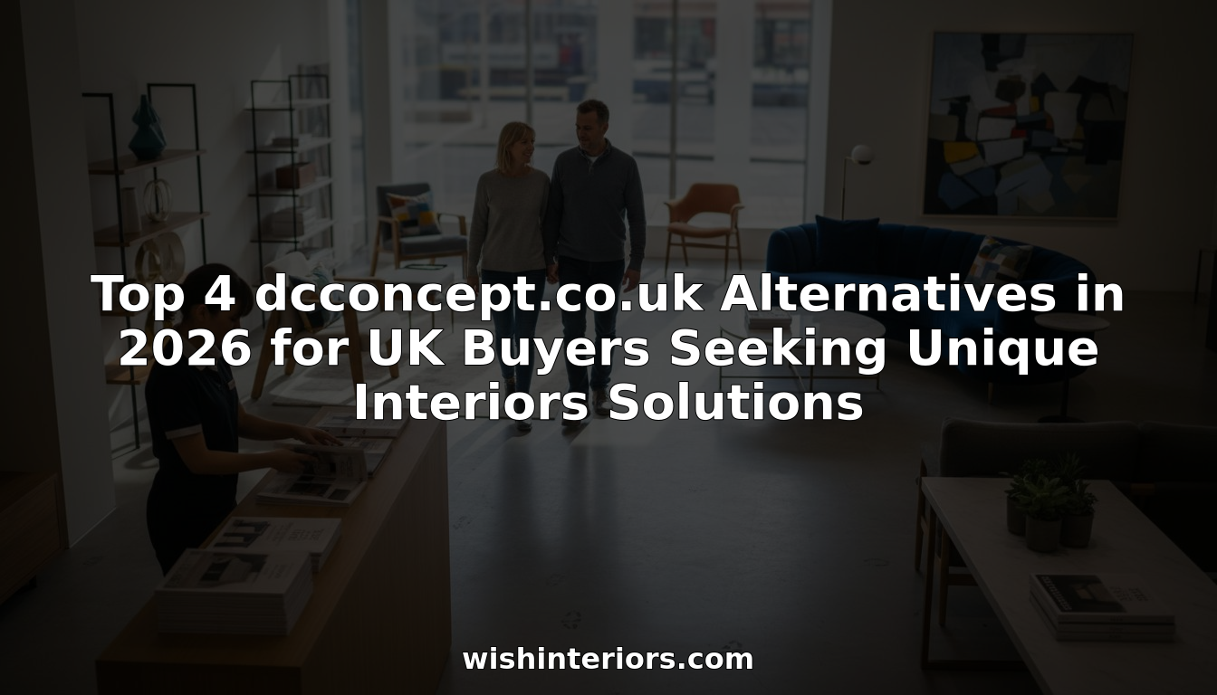 Top 4 dcconcept.co.uk Alternatives in 2026 for UK Buyers Seeking Uniqu ...