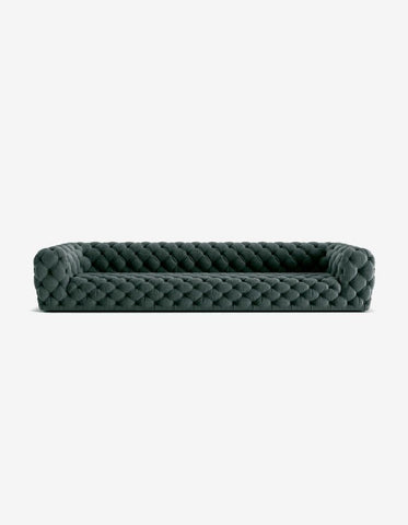 Gunter Three Seater Sofa, Velvet