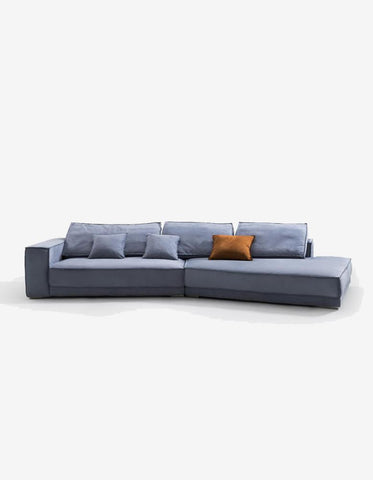 Grover Three Seater Sofa, Suedue