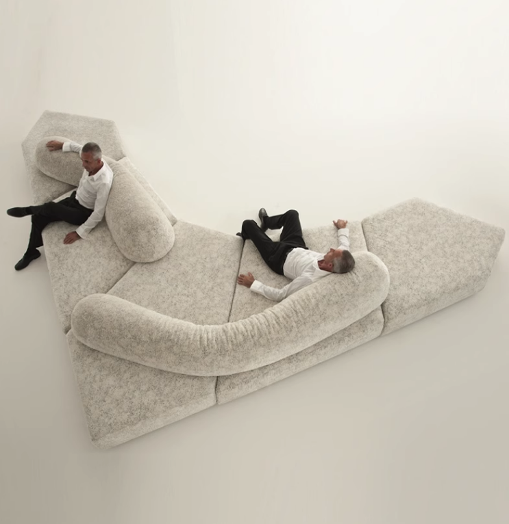 Gore Four Seater Sofa, Velvet