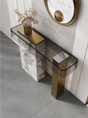 Henson Console Table, Marble
