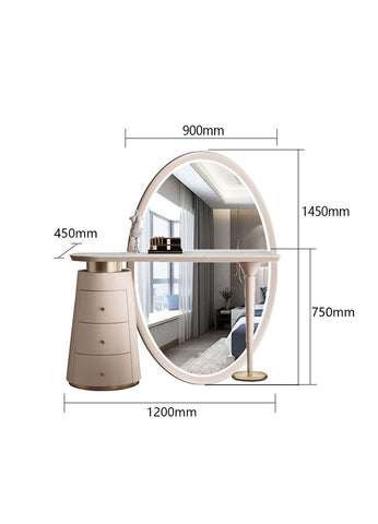Kendrick Dressing Table with Mirror