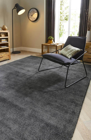 Reef Dark Grey Eco-Friendly Rug