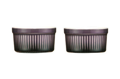 Ovenlove Set of 2 Purple Ramekins