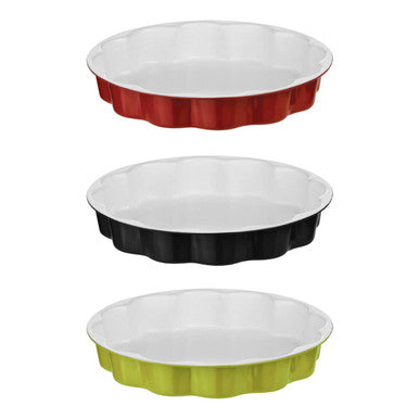 Ecocook Lime Green Flan Dish