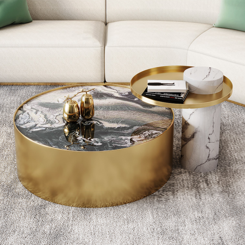 Mason Marble Coffee Table Set